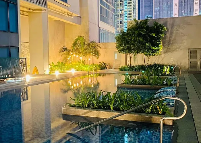 Bgc Uptown Parksuites Cosy 1 Bedroom With Balcony 300mbps Wifi Apartment *