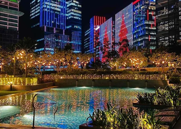Bgc Uptown Parksuites Cosy 1 Bedroom With Balcony 300mbps Wifi Apartment *